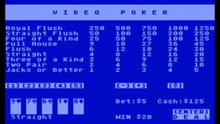 Скриншот 5 из Jacks or Better Video Poker