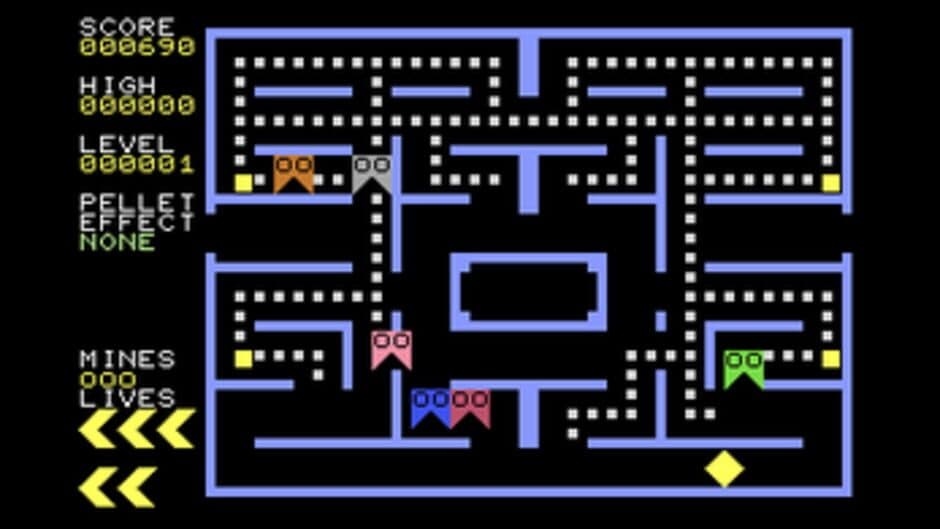 Скриншот 1 из Doomed PETSCII Pacman