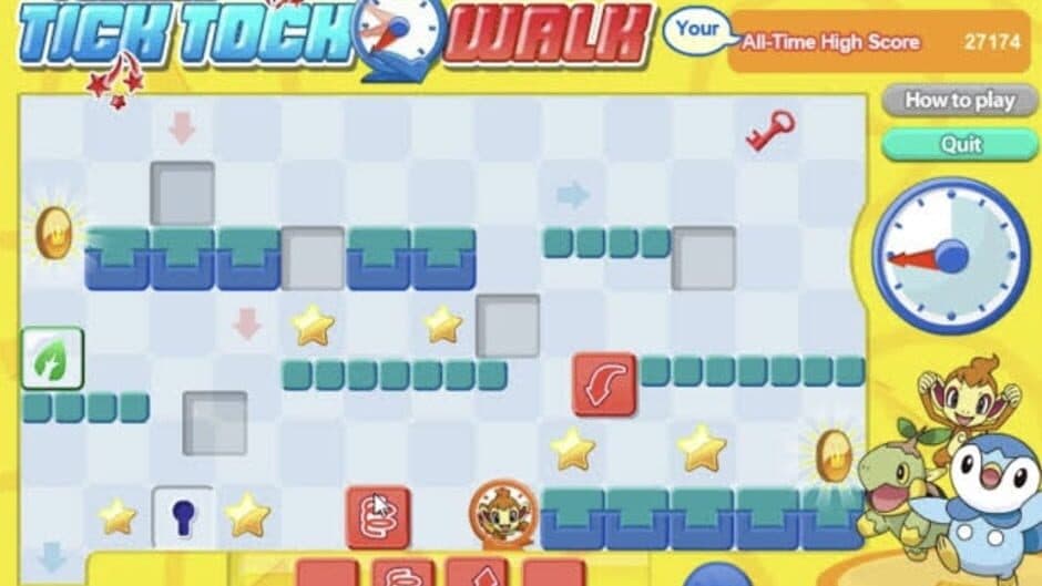Скриншот 1 из Pokémon: Tick-Tock Walk!