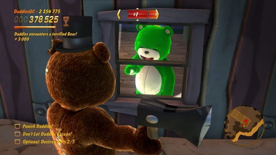 Скриншот 3 из Naughty Bear: Gold Edition
