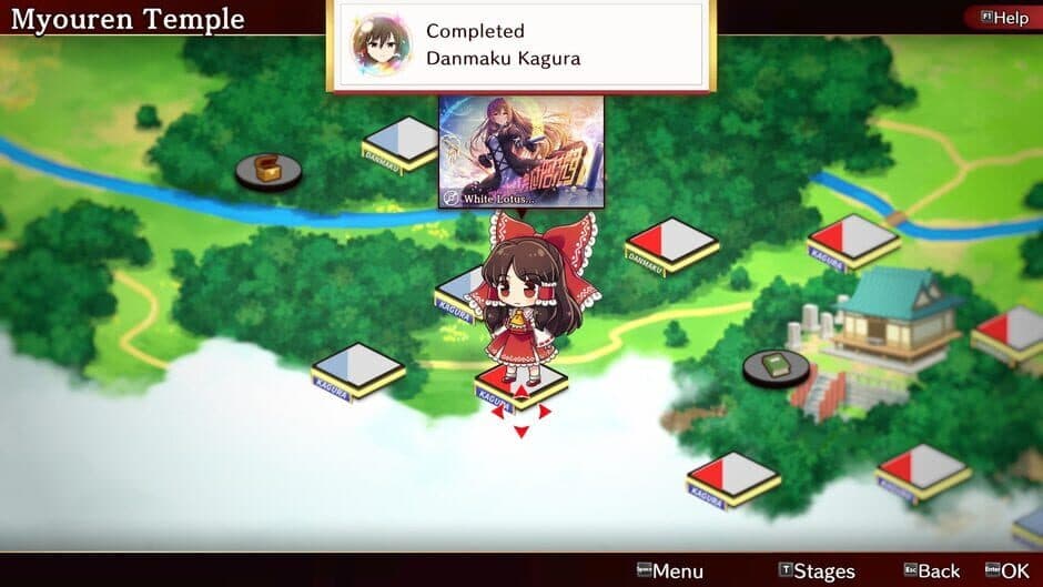 Скриншот 8 из Touhou Danmaku Kagura: Phantasia Lost - Digital Deluxe Edition