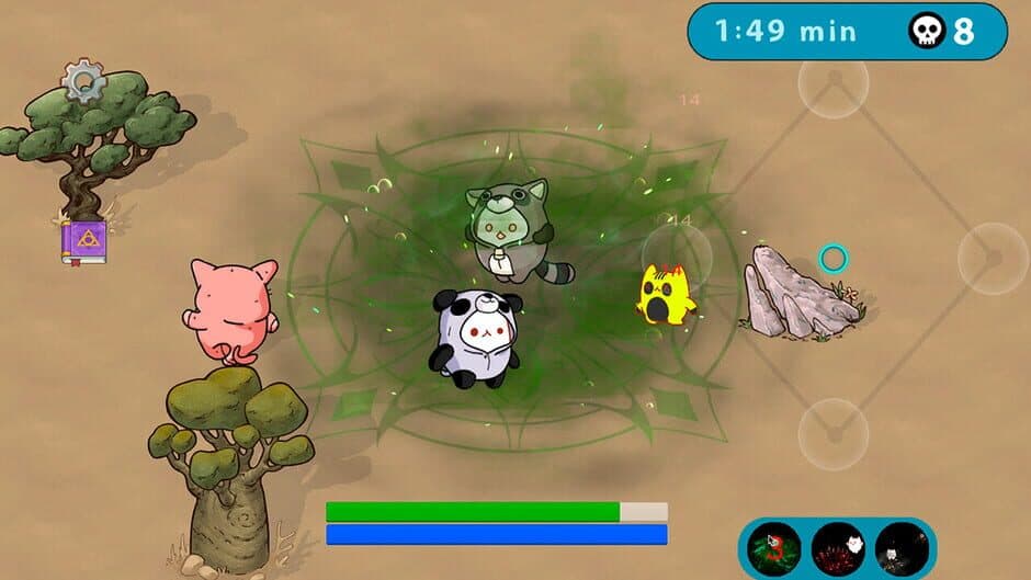 Скриншот 4 из Meow Meow Wizard Arena