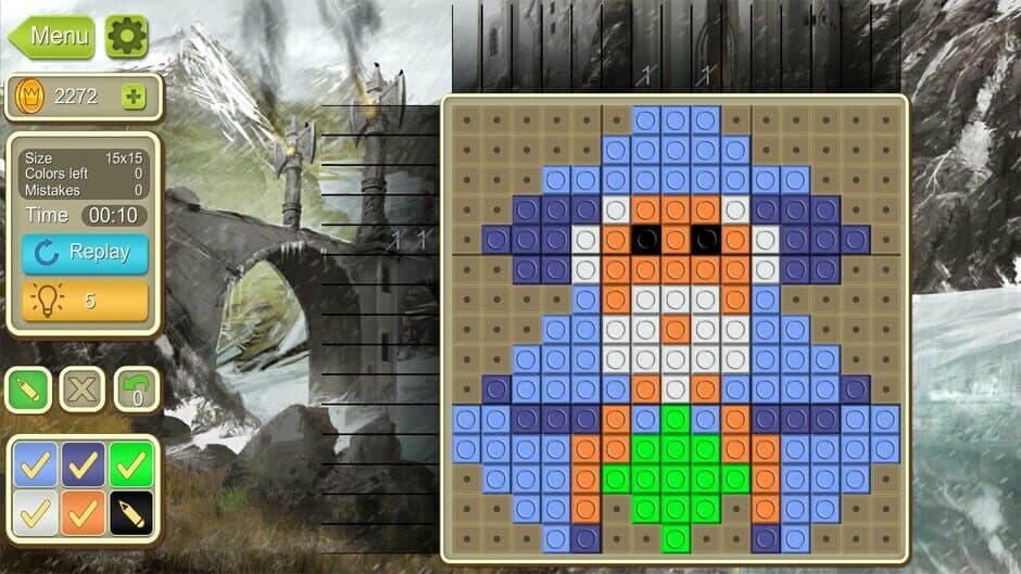 Скриншот 4 из Simple Mosaics: Nonogram Puzzles
