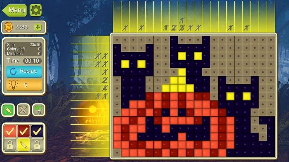 Скриншот 2 из Simple Mosaics: Nonogram Puzzles