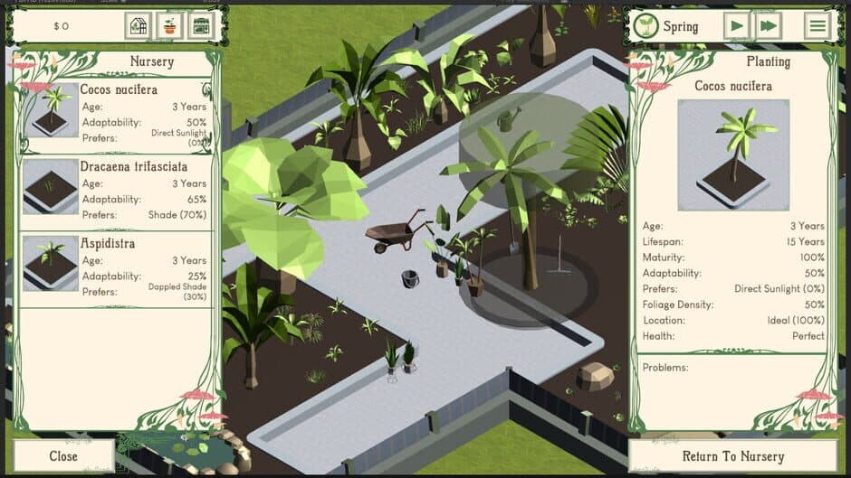 Скриншот 1 из Palm Paradise Garden