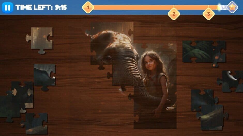 Скриншот 2 из Jigsaw Zoo
