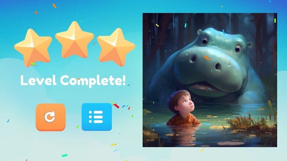 Скриншот 3 из Jigsaw Zoo