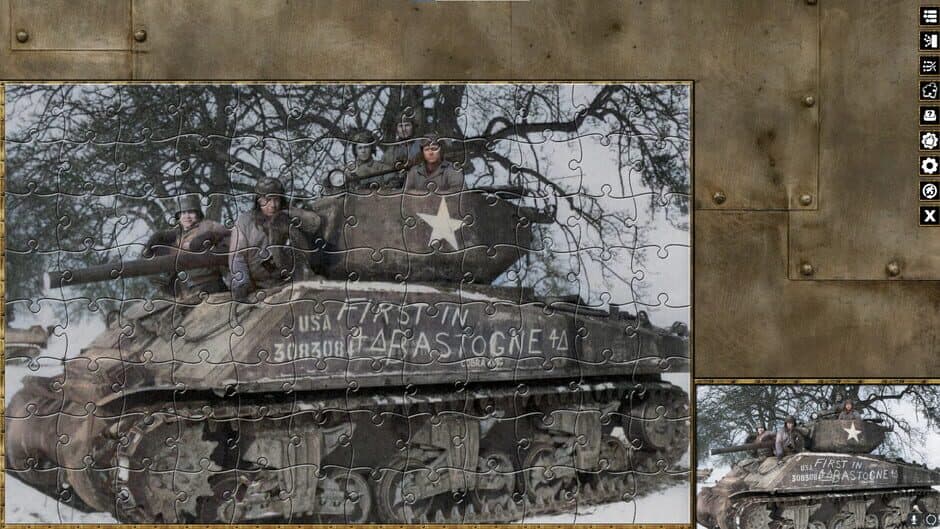 Скриншот 7 из Pixel Puzzles WW2 Jigsaw: Battle of the Bulge