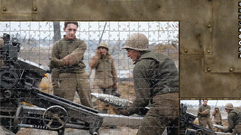 Скриншот 1 из Pixel Puzzles WW2 Jigsaw: Battle of the Bulge