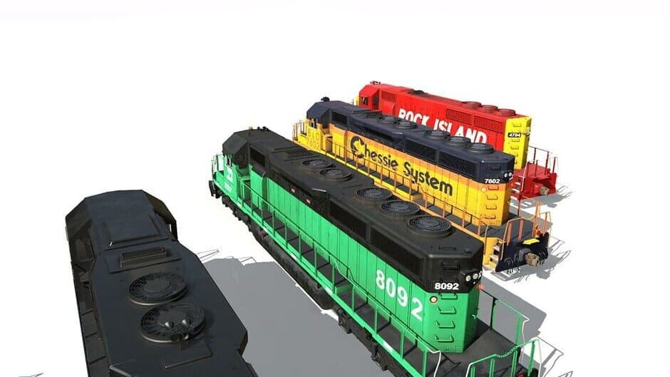 Скриншот 6 из Trainz Railroad Simulator 2022: Pro Train - SD40-2 Loco Bundle 1