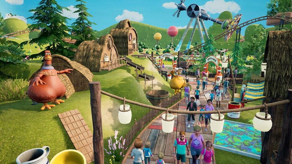 Скриншот 7 из Park Beyond: Chicken Run - Dawn of the Nugget: Theme World