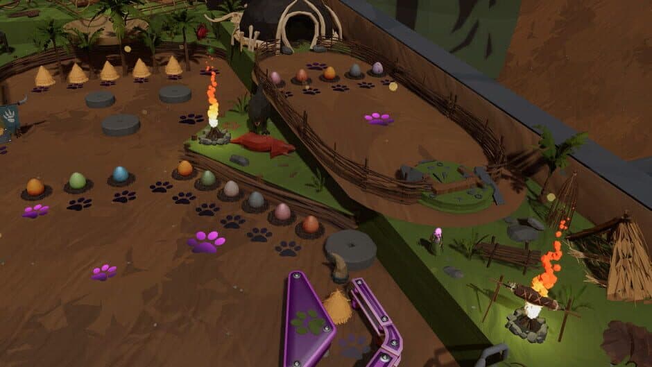 Скриншот 3 из Roxy Raccoon's Pinball Panic: Prehistoric Paradise