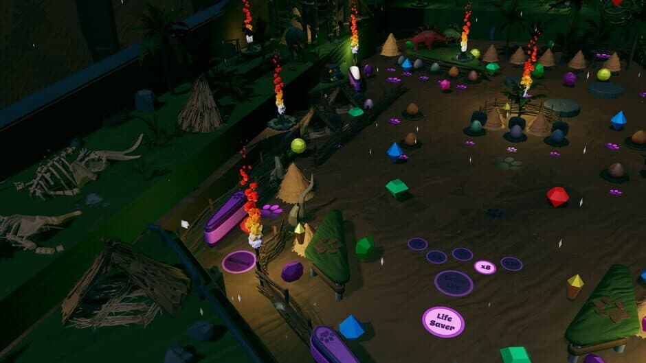 Скриншот 11 из Roxy Raccoon's Pinball Panic: Prehistoric Paradise