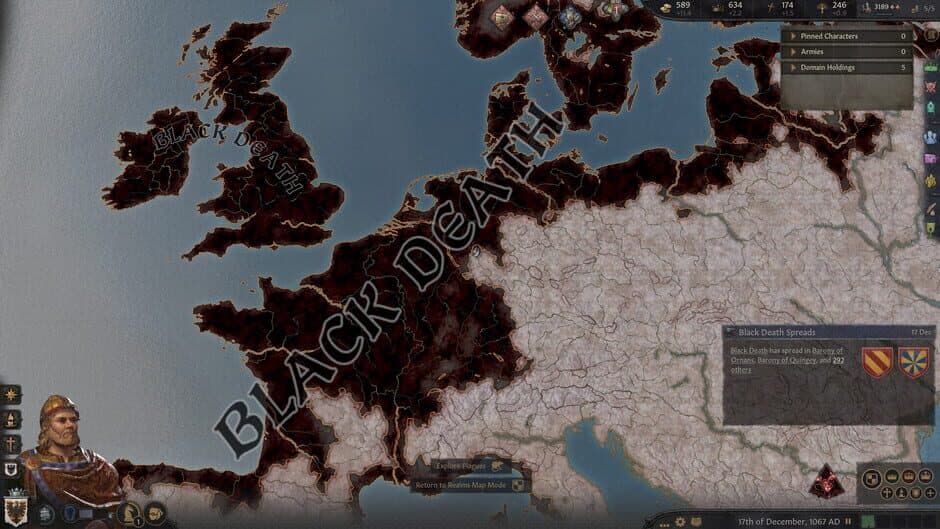 Скриншот 1 из Crusader Kings III: Legends of the Dead