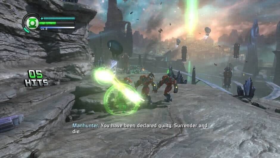 Скриншот 1 из Green Lantern: Rise of the Manhunters
