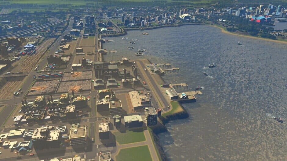 Скриншот 3 из Cities: Skylines - Remastered: Sunset Harbor