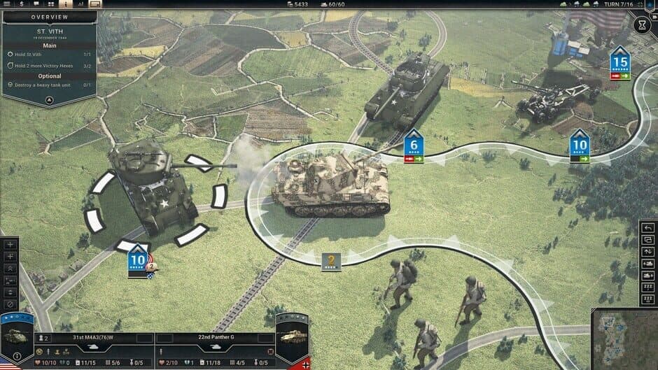 Скриншот 3 из Panzer Corps 2: Frontlines - Bulge