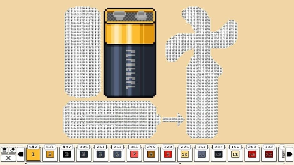 Скриншот 2 из Coloring Pixels: Machines Pack