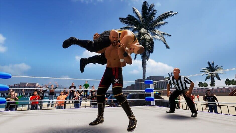 Скриншот 4 из All Elite Wresting: Fight Forever - Giant Swing in the Ring