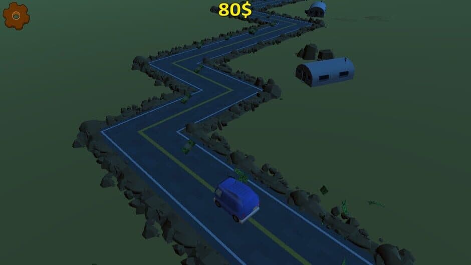 Скриншот 3 из Highway Getaway: ZigZag Blocky Car