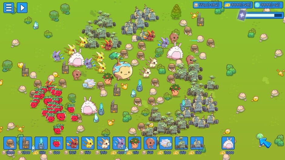 Скриншот 3 из Milky Way: TD Survivors Autobattler RTS