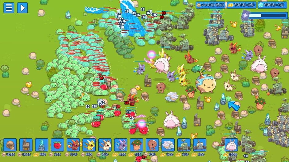 Скриншот 4 из Milky Way: TD Survivors Autobattler RTS