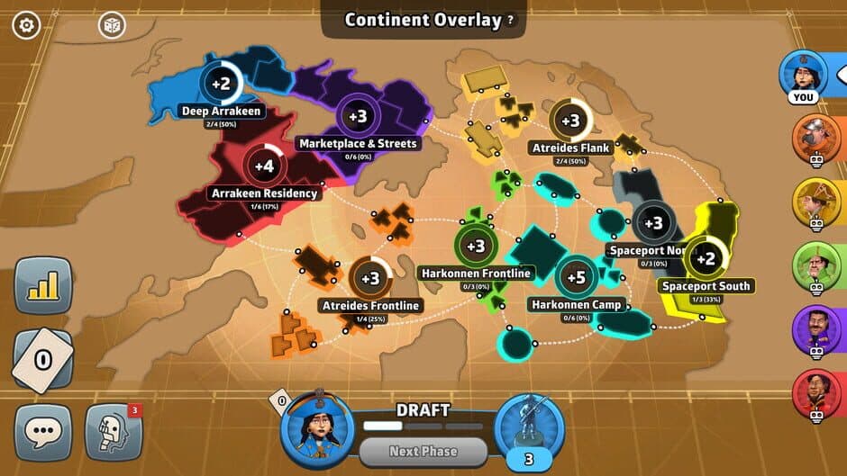 Скриншот 1 из Risk: Global Domination - Dune Map Pack