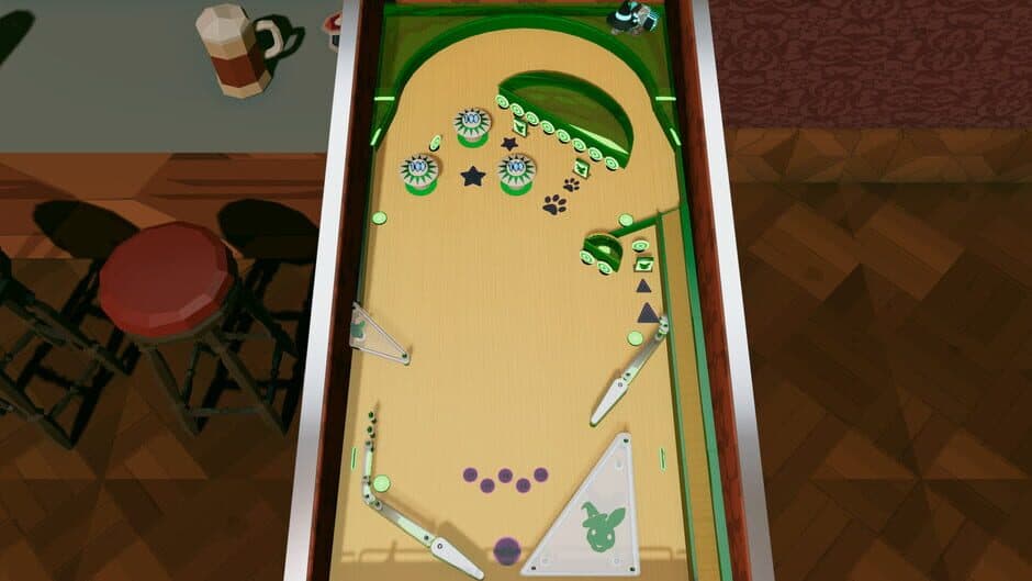 Скриншот 1 из Roxy Raccoon's Pinball Panic: Retro Revival