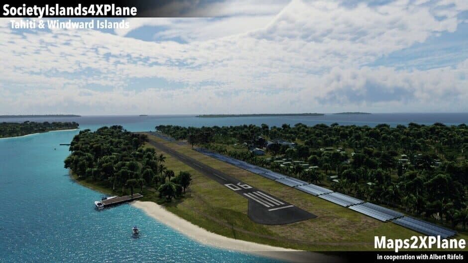 Скриншот 10 из X-Plane 12: Aerosoft - Society Islands XP: Tahiti & Windward Islands