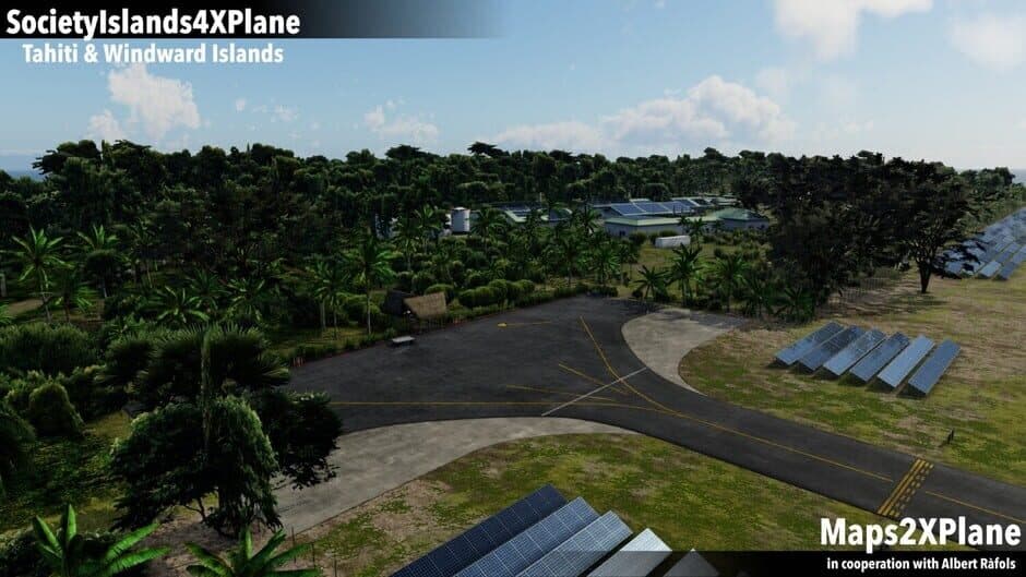 Скриншот 12 из X-Plane 12: Aerosoft - Society Islands XP: Tahiti & Windward Islands