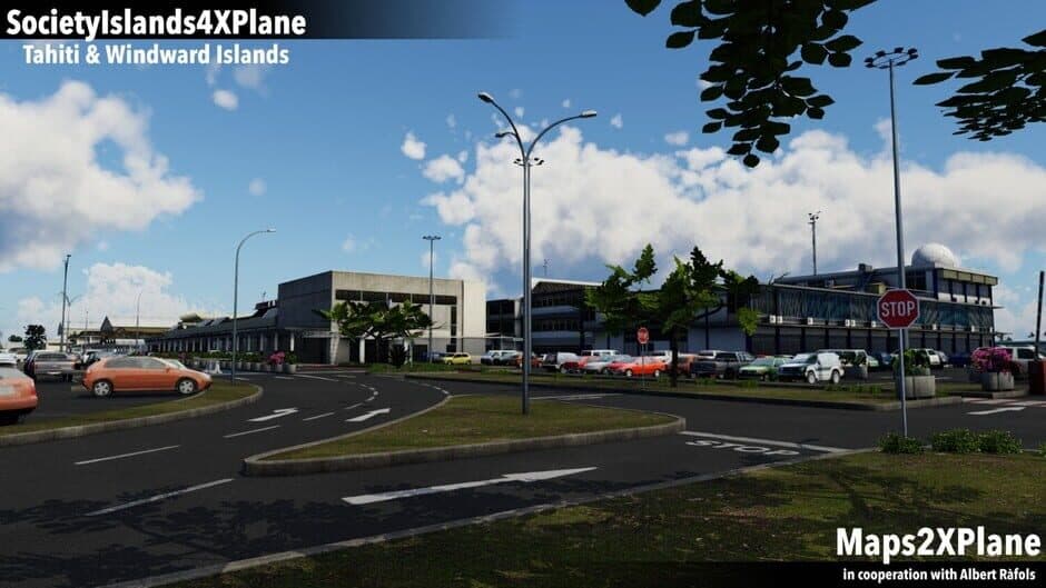 Скриншот 1 из X-Plane 12: Aerosoft - Society Islands XP: Tahiti & Windward Islands
