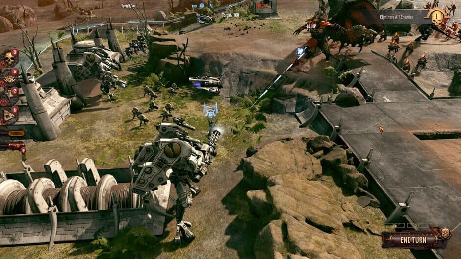 Скриншот 9 из Warhammer 40,000: Battlesector - T'au