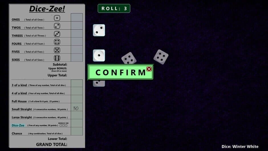 Скриншот 3 из Dice-Zee!