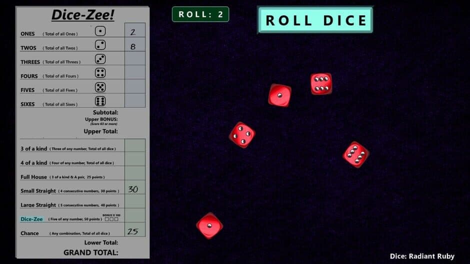 Скриншот 8 из Dice-Zee!