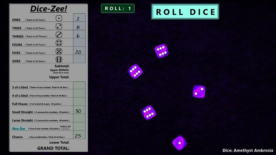 Скриншот 5 из Dice-Zee!