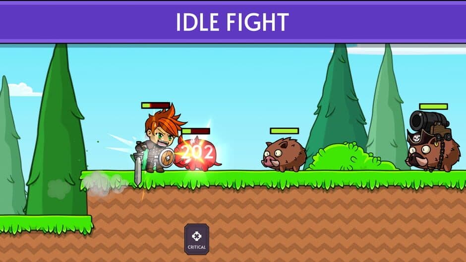 Скриншот 1 из Knight Hero Adventure idle RPG