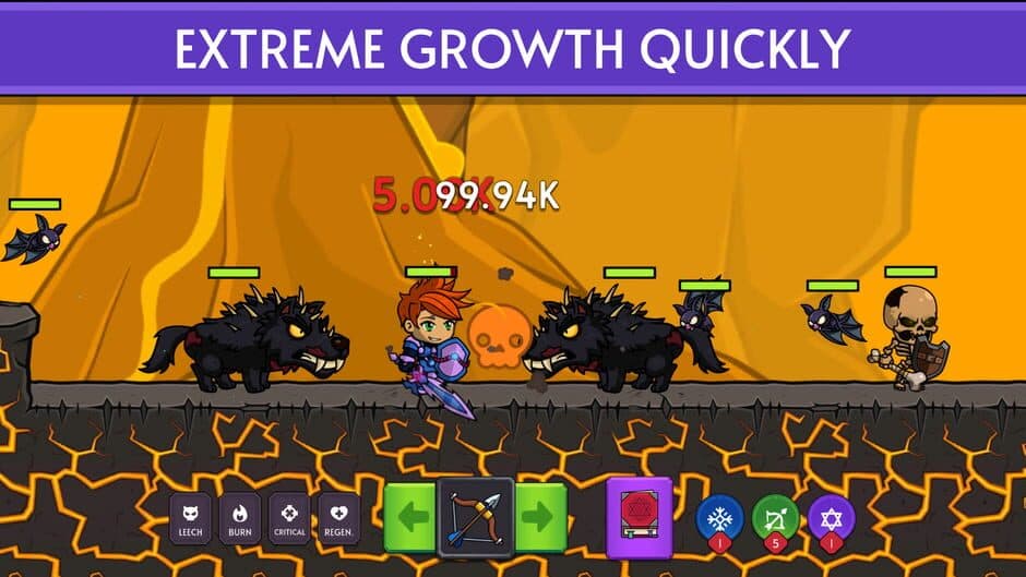 Скриншот 2 из Knight Hero Adventure idle RPG