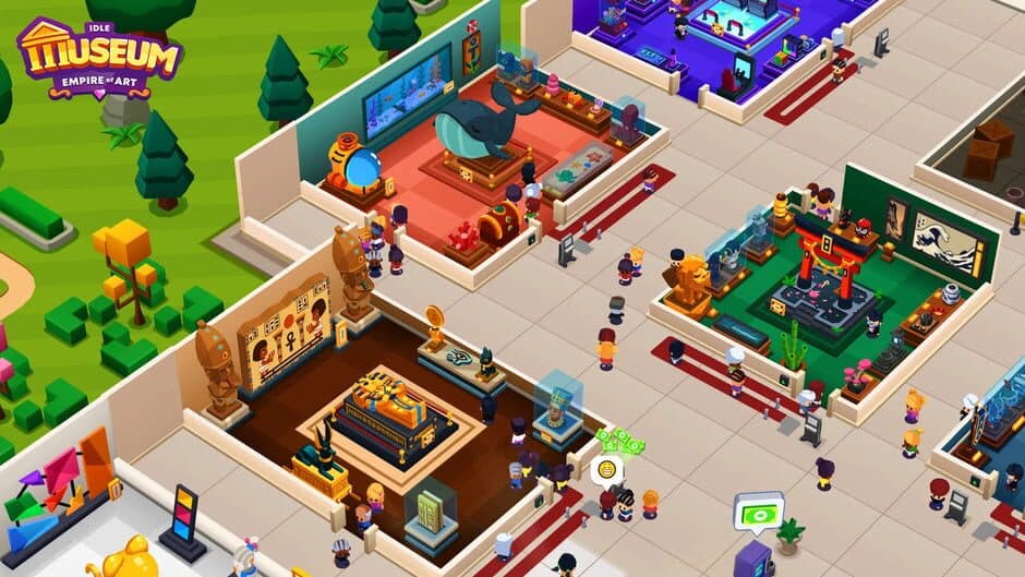 Скриншот 2 из Idle Museum Tycoon: Art Empire