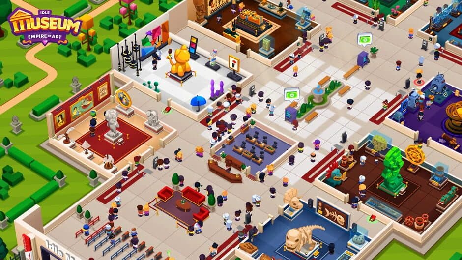 Скриншот 3 из Idle Museum Tycoon: Art Empire