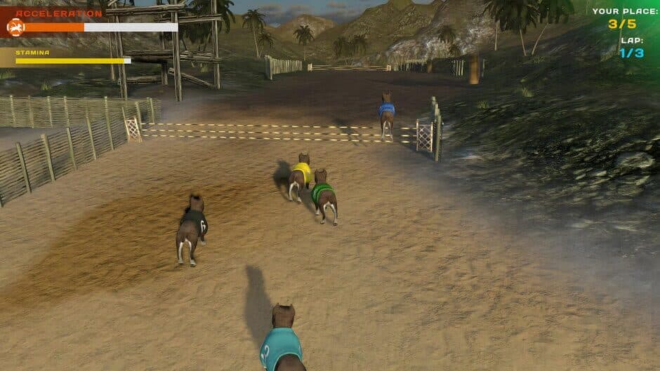 Скриншот 2 из Dog Racing: Lovely Pet Friends Paw