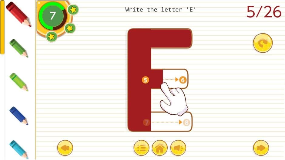 Скриншот 4 из English Tracing Book