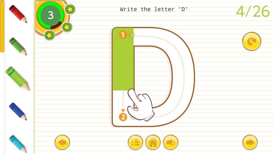 Скриншот 5 из English Tracing Book