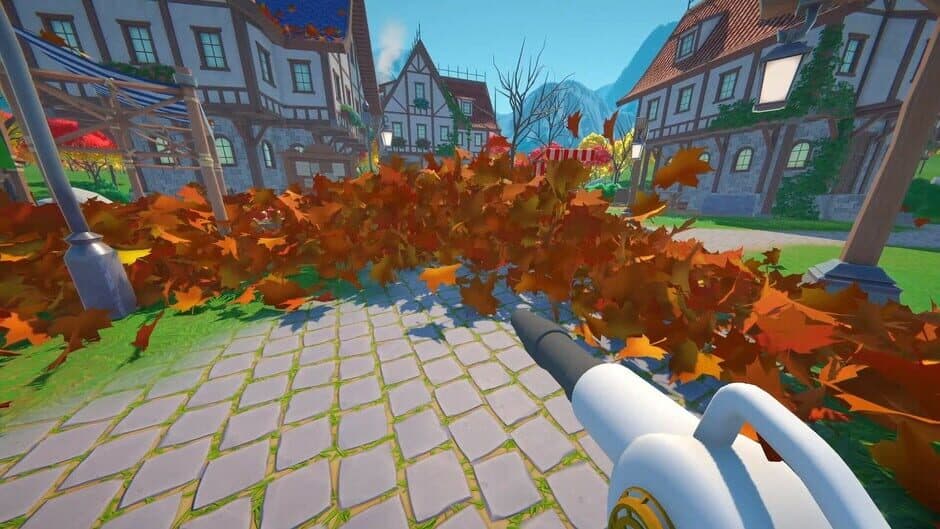 Скриншот 1 из Leaf Blowing Simulator