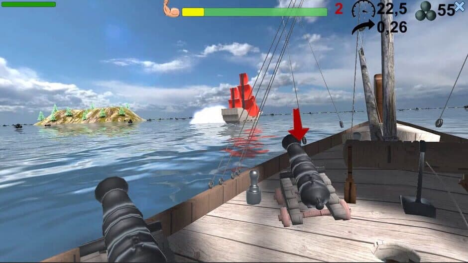 Скриншот 4 из Pirates. Naval battle