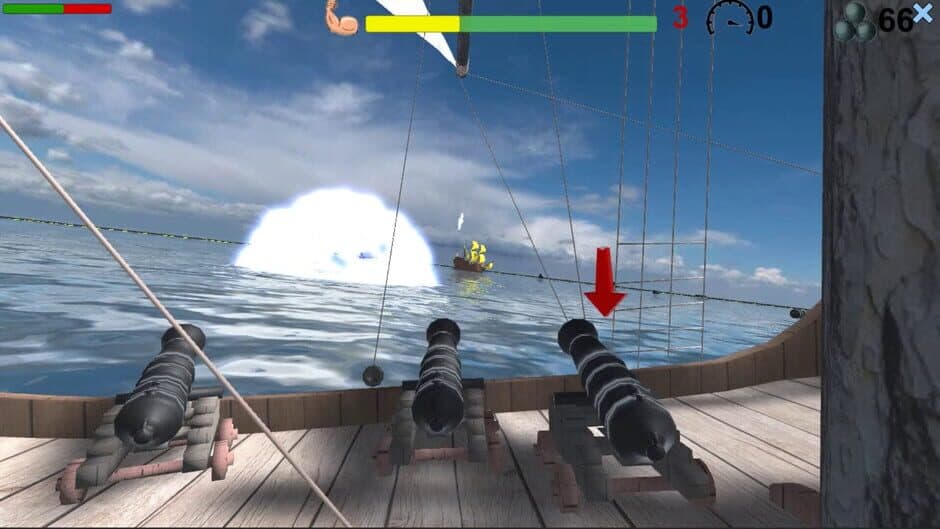 Скриншот 8 из Pirates. Naval battle