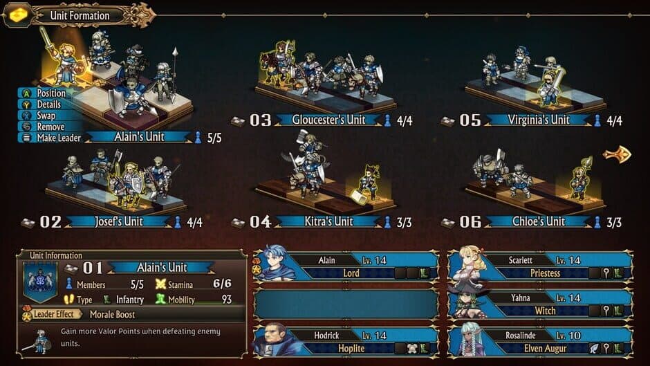 Скриншот 4 из Unicorn Overlord: Monarch Edition