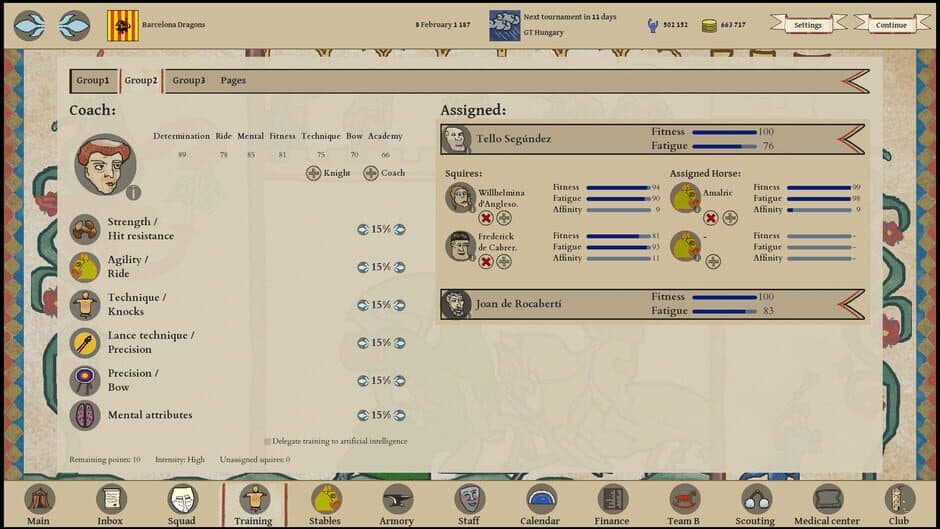 Скриншот 3 из Jousting Manager