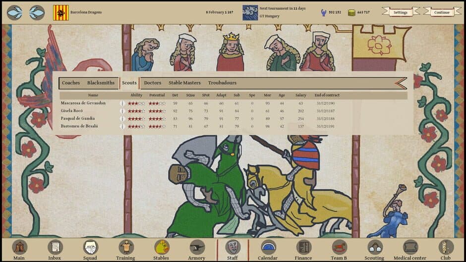 Скриншот 11 из Jousting Manager