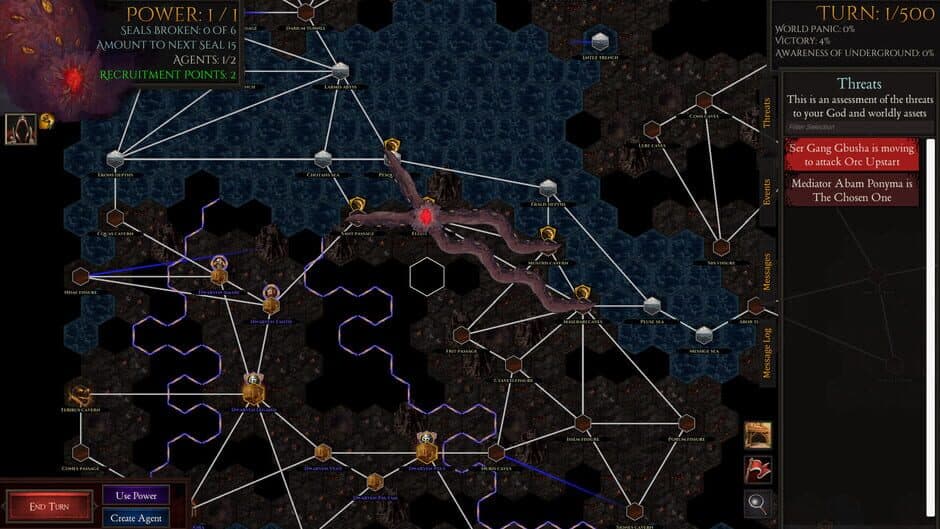 Скриншот 1 из Shadows of Forbidden Gods: The Horrors Beneath