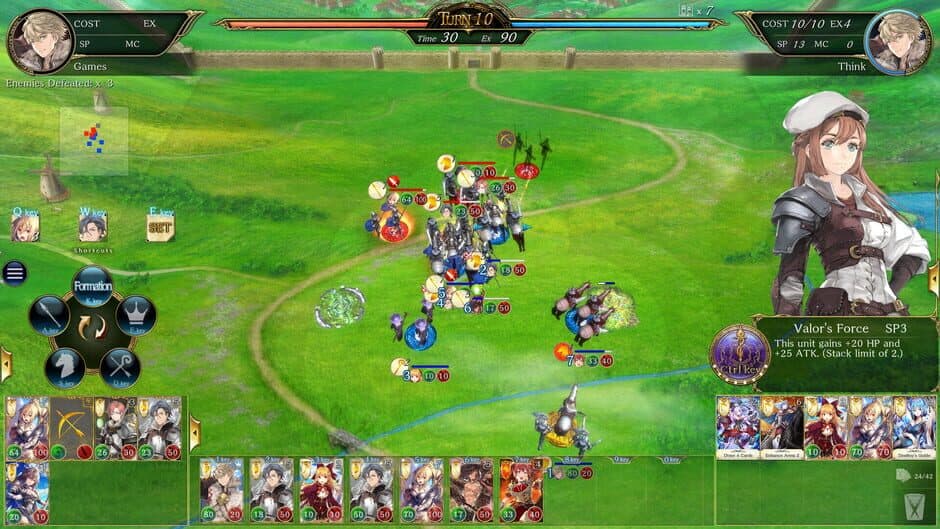 Скриншот 3 из Valiant Tactics EX